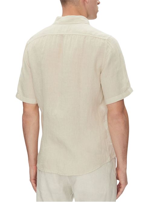 Camicia in lino Boss Orange | 50537382271